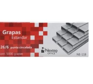 NE-118  Grapas Nextep Estándar 26/6 C/5040