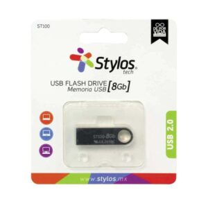STMUSB1B Memoria USB Stylos ST100 8GB Conexion Tipo A 2.0