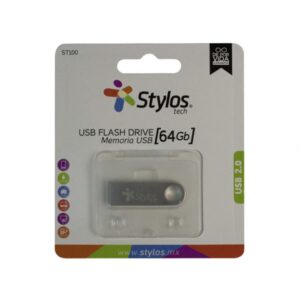 STMUSB4B Memoria USB Stylos ST100 64GB Conexion Tipo A 2.0