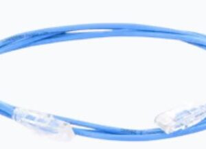 LP-UT6A-200-BU28  Cable de Parcheo Slim UTP Cat6A - 2 m Azul, Diámetro Reducido (28 AWG)