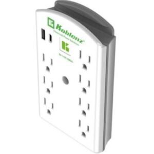 00-5360-00-3  Supresor Picos Koblenz SS-1100 USBAC 7 contactos 2 puertos USB 1100J