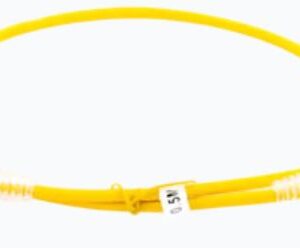 LP-UT6A-05-YE28  Cable de Parcheo Slim UTP Cat6A - 0.5 m Amarillo, Diámetro Reducido (28 AWG)