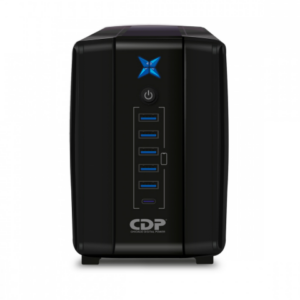 R-UPR508  UPS CDP R-UPR 508 Interactivo 500VA/250W 8 Contactos Indicadores LED de Funcionamiento