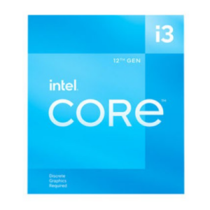 BX8071512100F  PROCESADOR INTEL BX8071512100F CORE I312100F S1700 4CORE 3.3GHZ 65W SIN GRÁFICOS