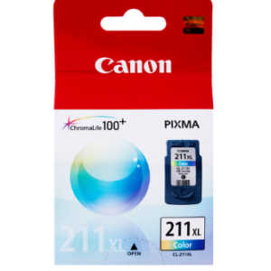2975B017AA  TINTA CANON CL-211XL COLOR (349 Pag)