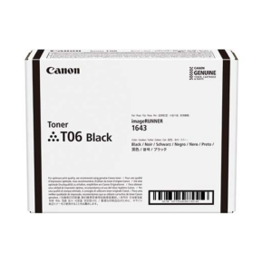 3526C001AA  Tóner Canon T06 Negro, 20.500 Páginas
