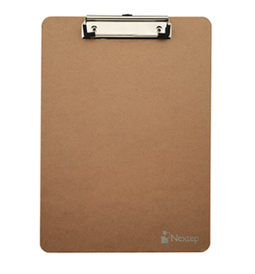 NE-170E  Tabla de Madera Nextep Economica con Clip Alambre Carta
