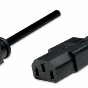300179  Cable de Alimentación Manhattan Estándar 1.8m Color Negro